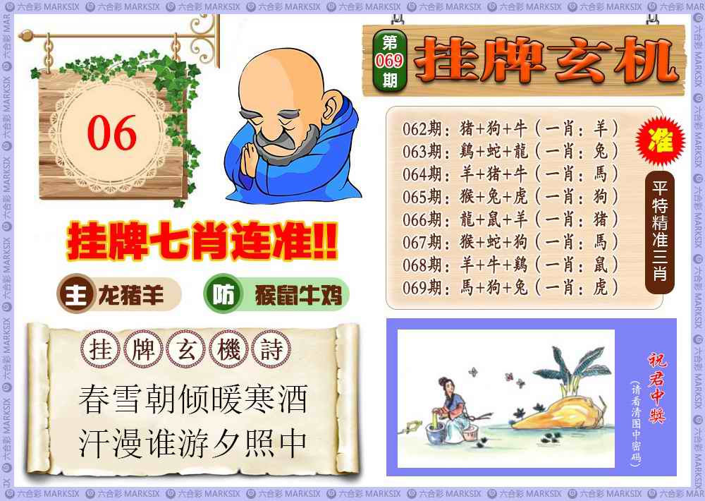 挂牌玄机图